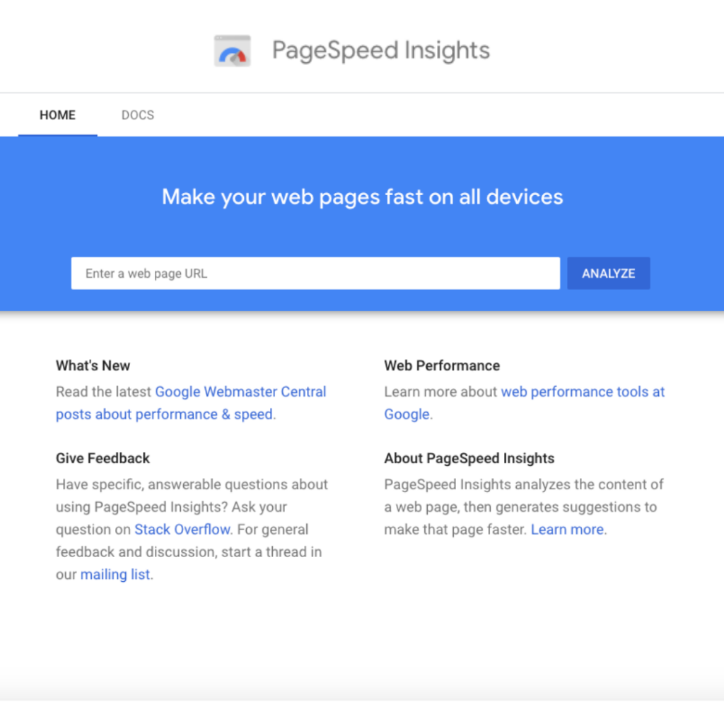Improve Page Speed Times