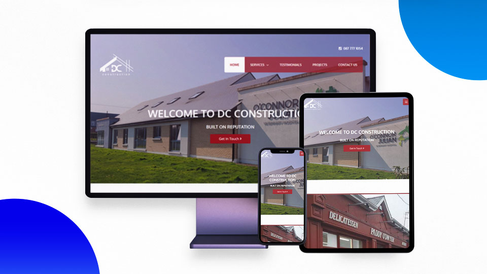 Dc Construction - ADS website design