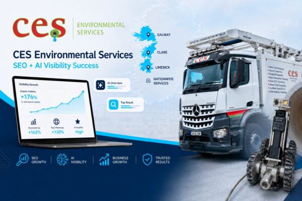 CES - SEO & AI Visibility Success case study.