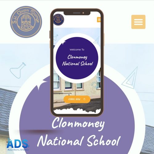Clonmoney National school website home page